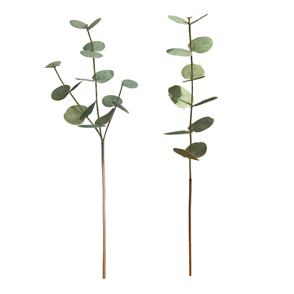 Large Artificial Ficus Fake Flowers Artifical Decoration Tropical Plants Non-toxic Plastic Real Touch Leaves Vine Delicate