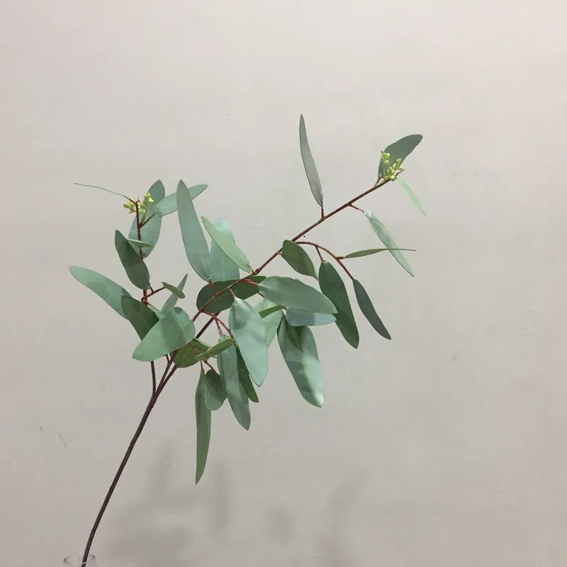 MBF Realistic Artificial Flowers Wholesale Plants Artifical Long Stem 113cm Eucalyptus Leaves