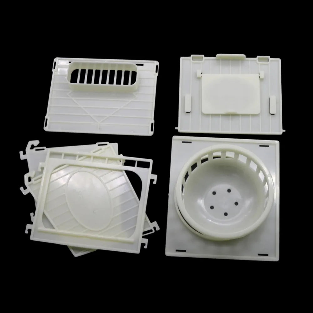 1 Pcs Bird Supplies Removable Bird Nest White High Quality Plastic Bird House Parrot Cage Pet Tool