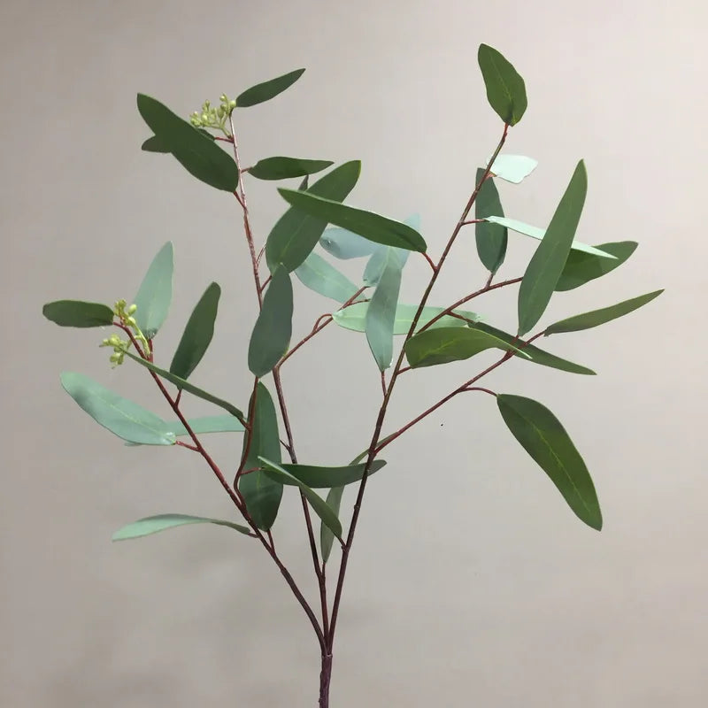 MBF Realistic Artificial Flowers Wholesale Plants Artifical Long Stem 113cm Eucalyptus Leaves