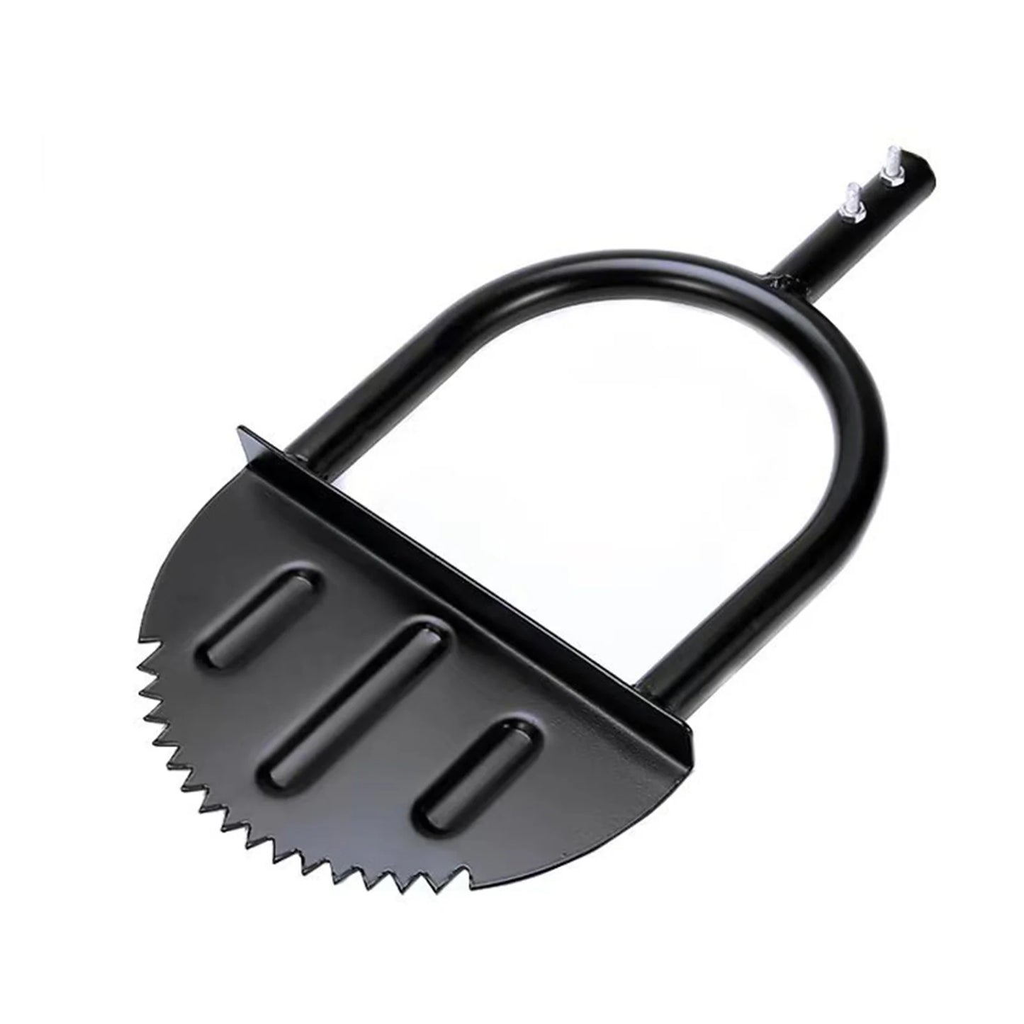 Serrated Edger Lawn Tool Half Moon Edger Handheld Saw-Tooth Garden Edger With Steel Blade Long Handle Grass Saw Cutter For Court