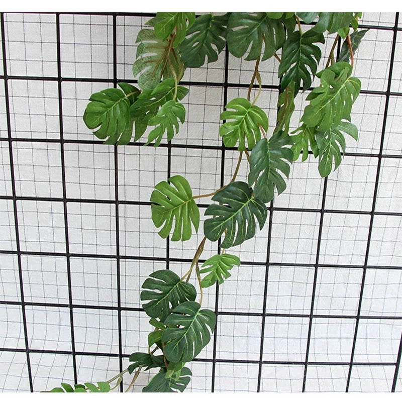 Home Decoration Artifical Decoration Vine Delicate Artificial Ivy Leaf Garland Plant Vine Fake Foliage Party Wedding Decoration
