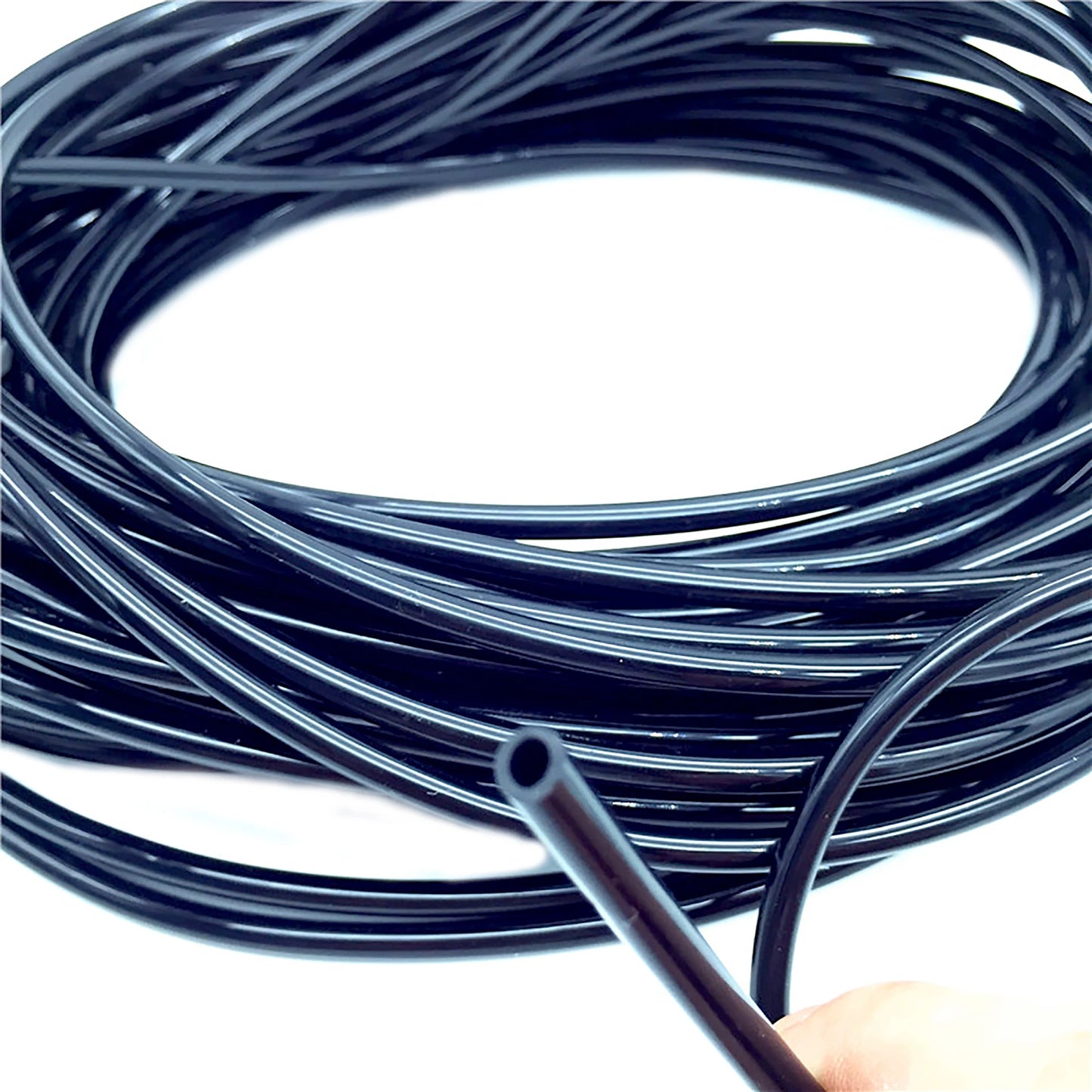 10m/20m/40m Garden Watering 3/5mm Hose Micro Drip Irrigation Water Tubing With Hole Puncher Greenhouse Bonsai Plant Drip Pipe