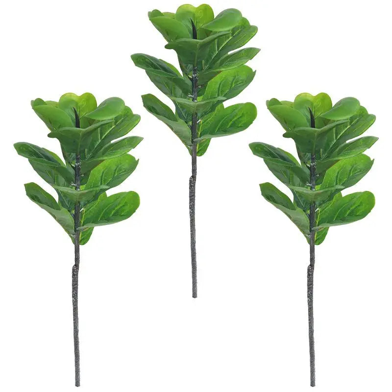 72CM Banyan Potted Artifical Plant Single Leaf Christmas Trees Bonsai Home Wedding Christasm Decorations New Year Is Eve Decorat