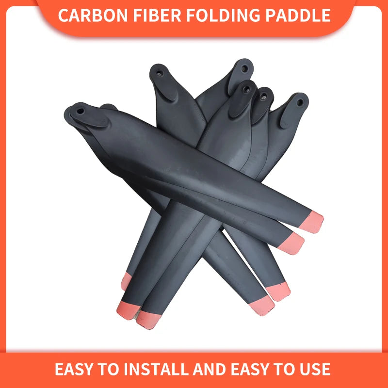 12 Pieces Dji T20 T10 T16 Carbon Material Drone Propeller 3390 Spraying Pesticides Plant Protection UAV Folding Paddle Wing