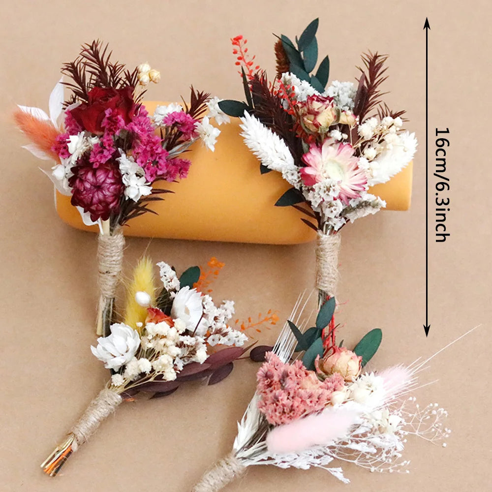 Mini Floral Branches Artifical Plant Home Decoration Christmas Xmas Wedding Party Arranging Dried Flower Ornament Crafts