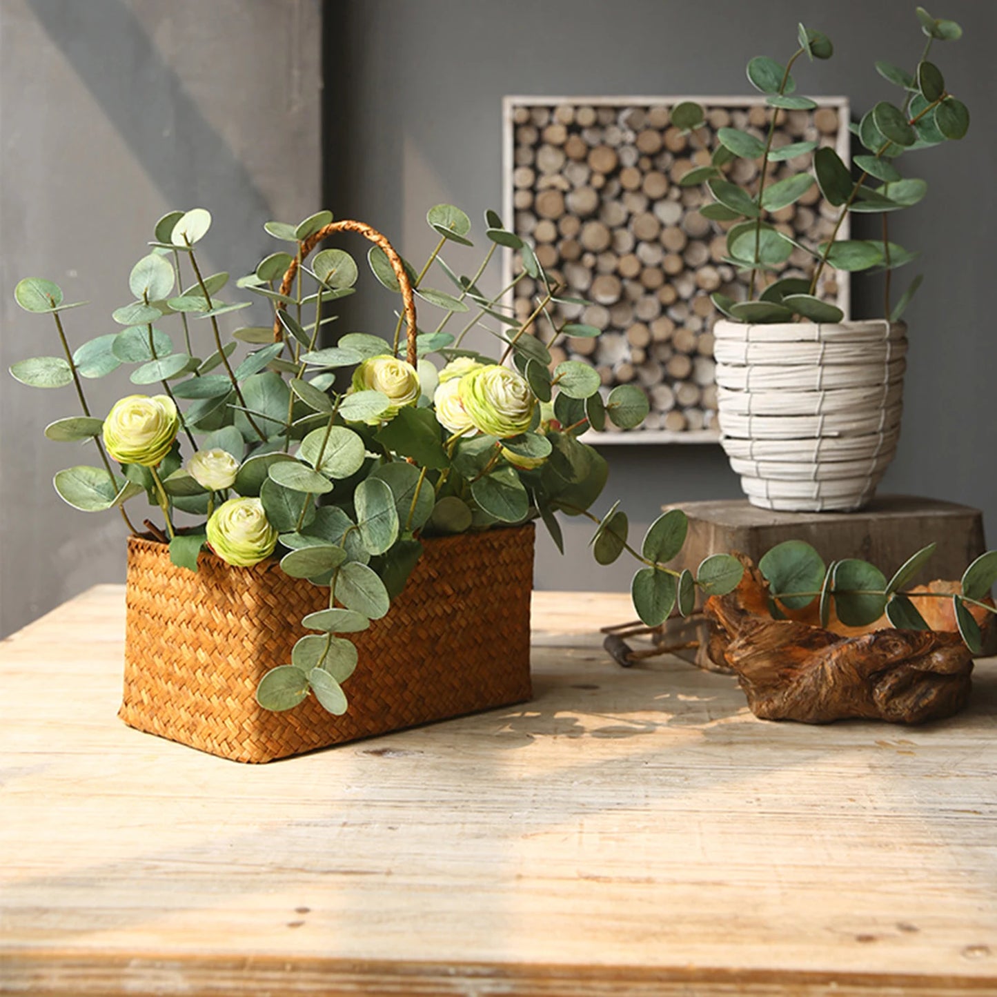 Artificial Plant Vine Delicate Simulation Flower Fake Flowers Tropical Plants Plastic Garlands Non-toxic Artifical Decoration
