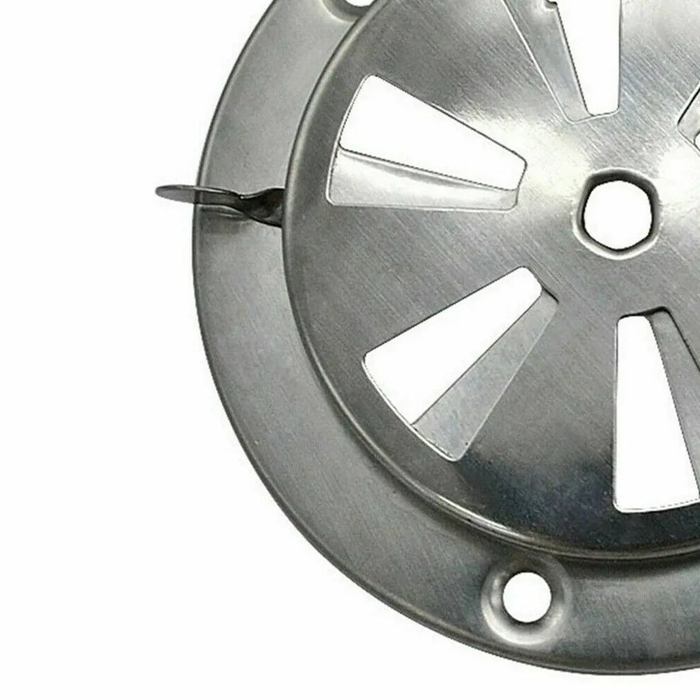 1-5PCS BBQ Grill Smoker Exhaust Vent Stove Air Vent Damper Stainless Steel Air Vent Hole BBQ Accessories Replacement Parts