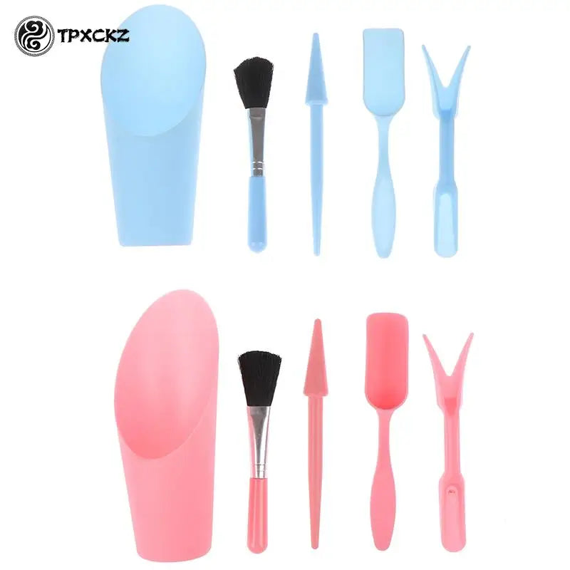 5Pcs/set Garden Plants Bucket Shovel Tools Multi-function Mini Gardening Hand Tools Succulent Plants Watering Bottles Miniature