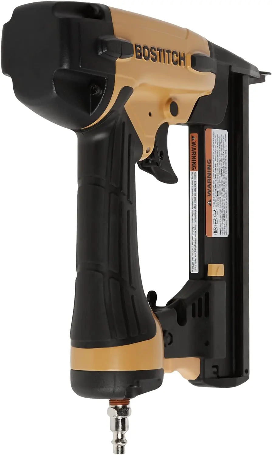 BOSTITCH Finish Nailer Kit, 16GA, Smart Point, Pneumatic with Crown Stapler, Narrow, 18GA (BTFP71917 & SX1838K)