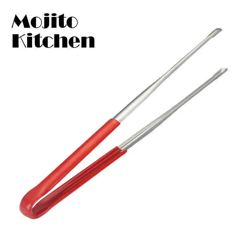 Stainless Steel BBQ Tongs Salad Food Clips Bread Pasta Serving Non-Stick Kitchen Cooking Tools