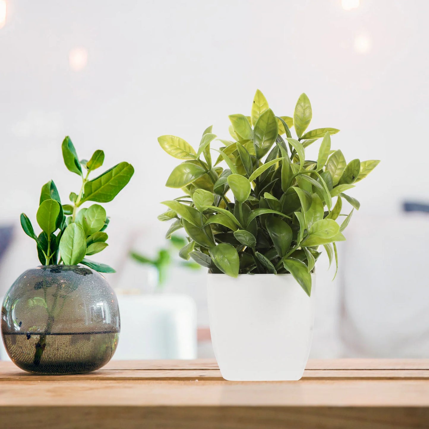 Premium Realistic Convenient Fake Plants Faux Plant Farmhouse Kitchen Decor Artifical Plants for Home