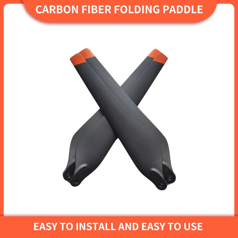 12 Pieces Dji T20 T10 T16 Carbon Material Drone Propeller 3390 Spraying Pesticides Plant Protection UAV Folding Paddle Wing