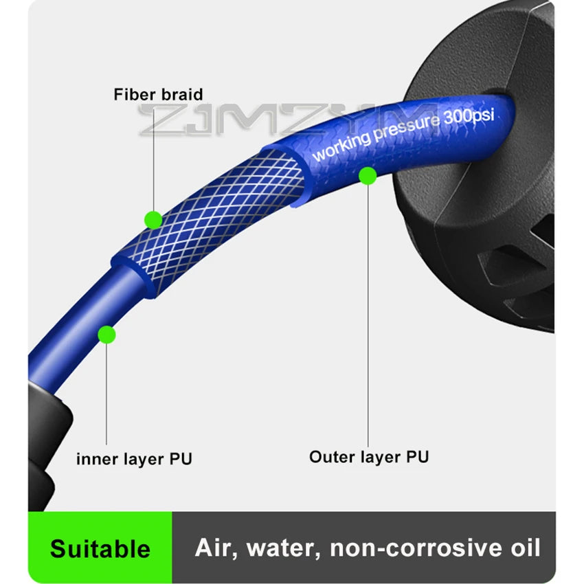 15/20M Automatic Retractable Hose Reel Water Drum 4S Shop Car Wash Garden Wall Mount Water DrumCleaning Machine Reel Telescopic