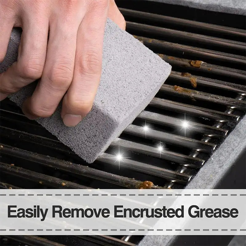 BBQ Grill Cleaning Brick Block Grill Stone Racks Stains Grease Cleaner BBQ Tools For Garden Kitchen Gadgets Cleaning Brushes