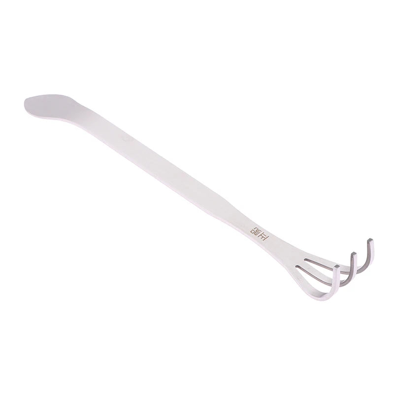 1Pc Stainless Steel Root Rake Multifunctional Bonsai Potted Plants Loosen Soil Tool Handheld Rustproof Rake Home Gardening Tools