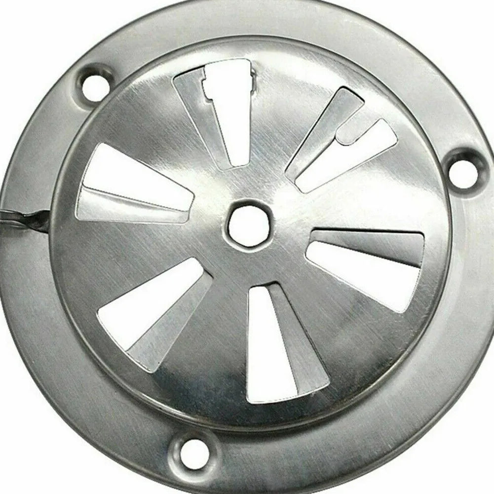 1-5PCS BBQ Grill Smoker Exhaust Vent Stove Air Vent Damper Stainless Steel Air Vent Hole BBQ Accessories Replacement Parts