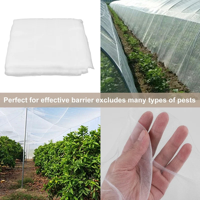 10Mx2m Insect Bug Fly Fruit Cage Mesh Net Netting Vegetable Plant Protection