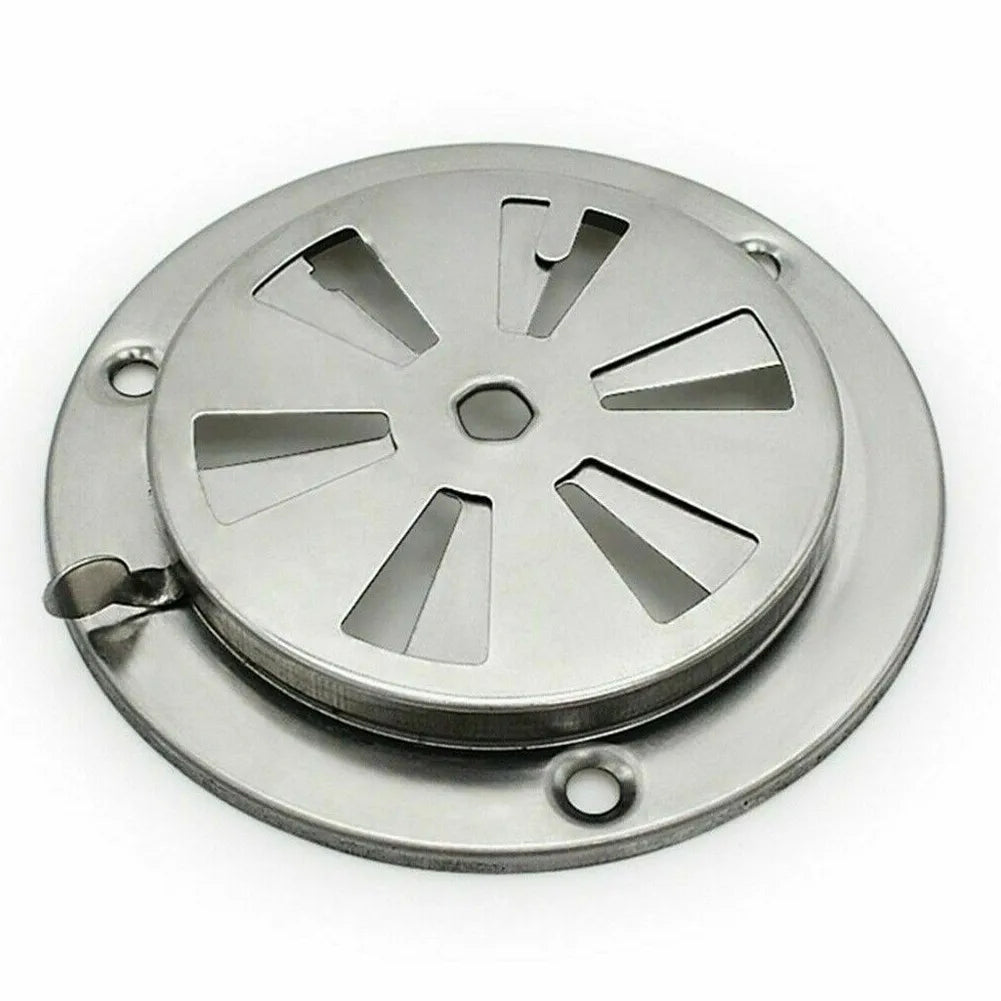 1-5PCS BBQ Grill Smoker Exhaust Vent Stove Air Vent Damper Stainless Steel Air Vent Hole BBQ Accessories Replacement Parts
