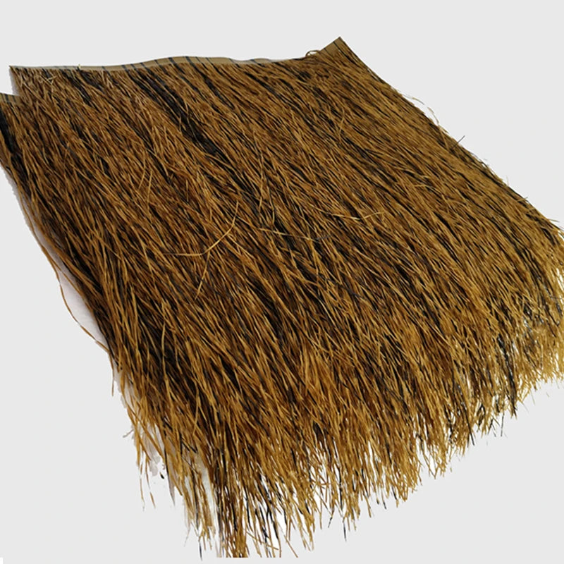 Fake Thatch Grass Decorate Simulation Natural Thatched Artifical Plant For Outdoor Roof Pavilion Home Garden Rainproof Thatch