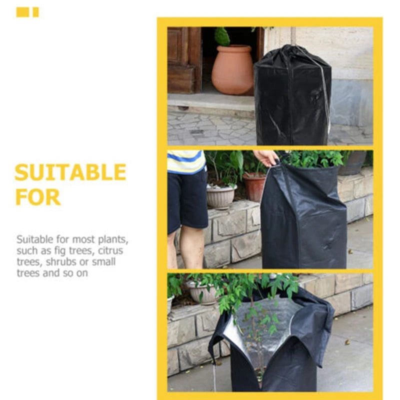 Plant Covers Frost Breathable Freeze Protection Winter Shrub Cover For Outdoor Indoor Backyard Lawn Potted Flowers