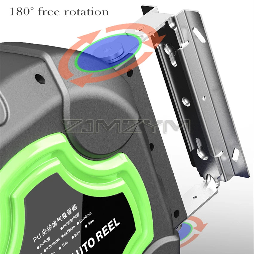 15/20M Automatic Retractable Hose Reel Water Drum 4S Shop Car Wash Garden Wall Mount Water DrumCleaning Machine Reel Telescopic
