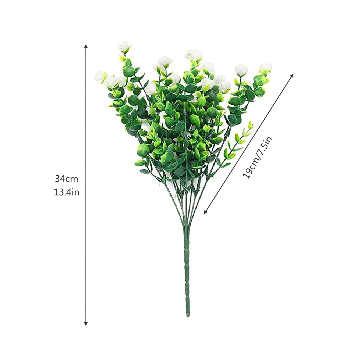 1pc Faux Plastic Plants Artificial Flower Artifical Flowers Elegant For Wedding Bridle Bouquet Home Decoration