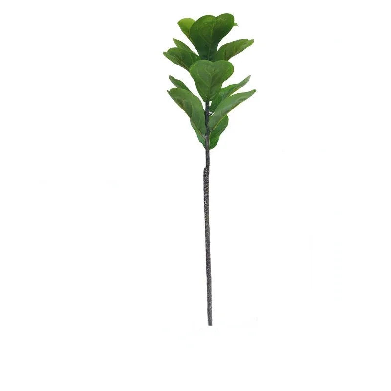 72CM Banyan Potted Artifical Plant Single Leaf Christmas Trees Bonsai Home Wedding Christasm Decorations New Year Is Eve Decorat