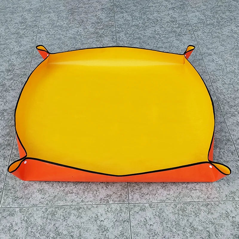 Waterproof Foldable Planting Mat Garden Potting Pad for Plant Flower Pot Transplanting Farm Bonsai Gardening Tools and Equipment
