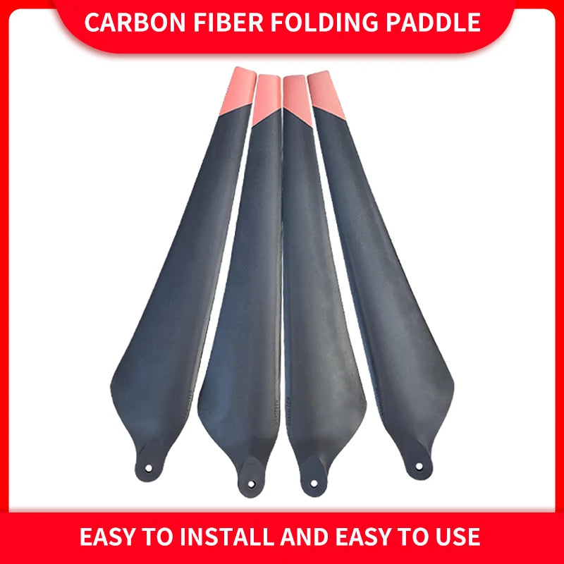 12 Pieces Dji T30 Drone Folding Paddle R3820 Carbon Material Fertilizing Agriculture Plant Protection UAV Wing Propeller