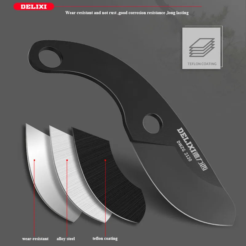 DELIXI Long Pruner Garden Branch Scissors SK5 Steel Garden Tools Professional Hand Tools Gardening Fruit Tree Pruning Shears