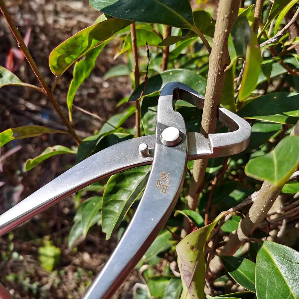 Bonsai Pruning Tool Root Cutter High Hardness Stainless Steel Shear Ball Joint Branches Pruning Cutting Plier Flower Garden Tool