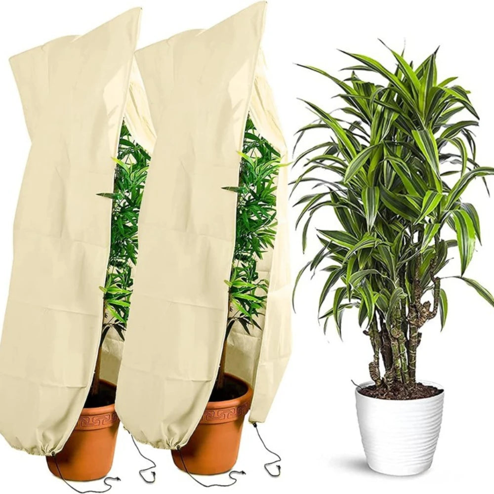 Plant Cover Winter Warm Cover Tree Shrub Plant Protecting Bag Frost Protection for Yard Garden Plants Small Tree Against Cold