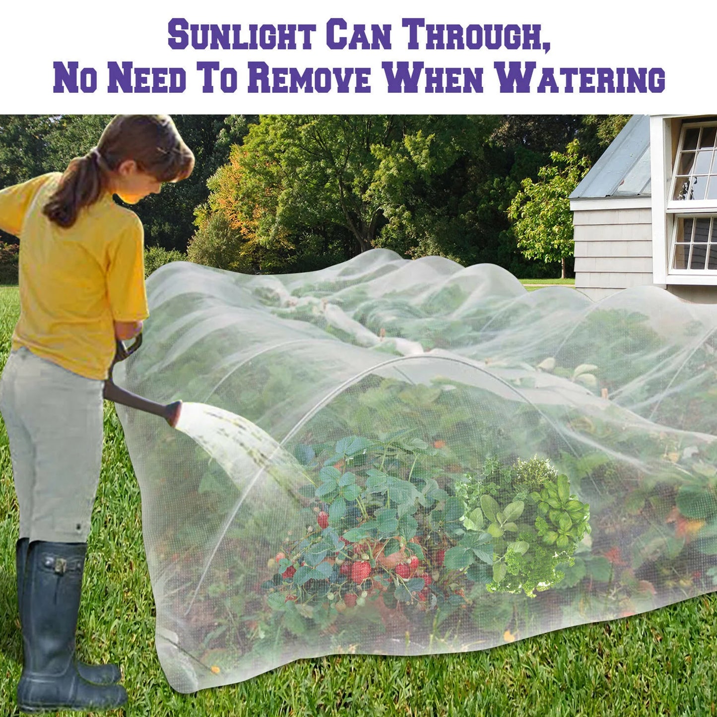 Garden Plant Insect Net Mosquito Pest Nets Insect Bird Barriers Mesh Plants Vegetables Protection Nets Gardening Accesorries