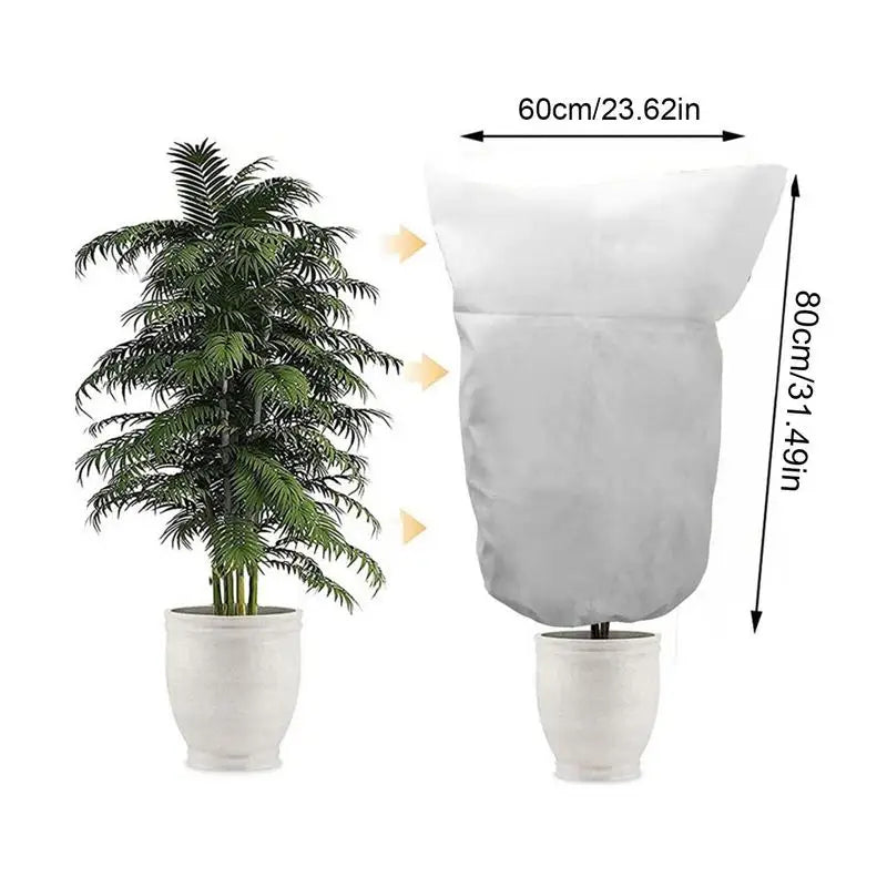 Universal Home Garden Plant Cover Winter Freeze Frost Protection Warm Cover Mini Tree Plant Protecting Bag Yard Garden Plants