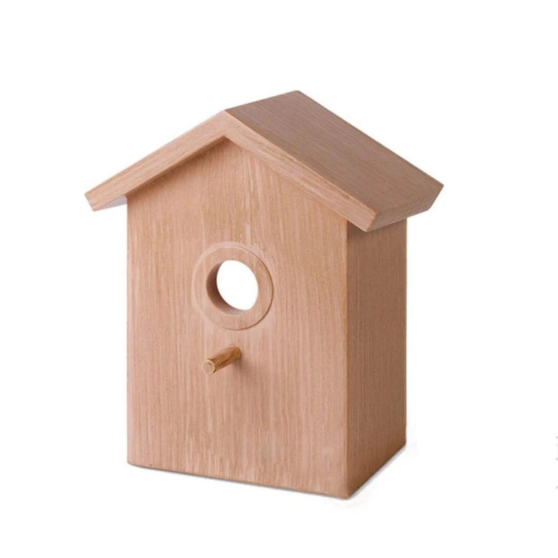 Pet Bird House Parakeet Nest Garden Tree Window Hanging Bird House Budgie Wood Breeding Box For Lovebirds Parrotlets Nest