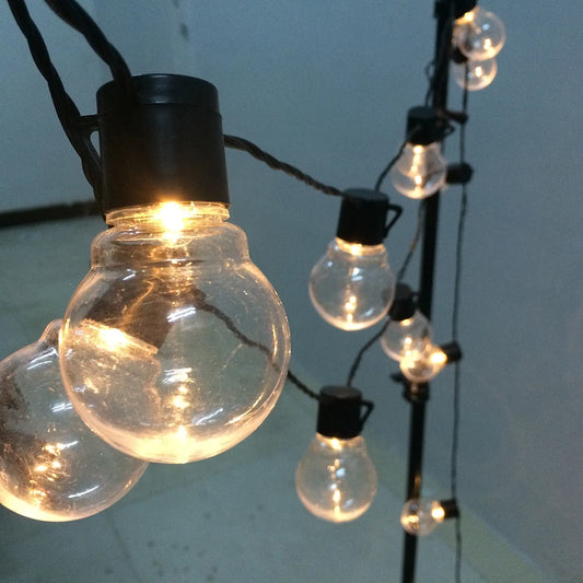6M/16M Festoon Led Globe Fairy String Lights Christmas Garland Street Bulb Outdoor For New Year Party Holiday Garden Decoration