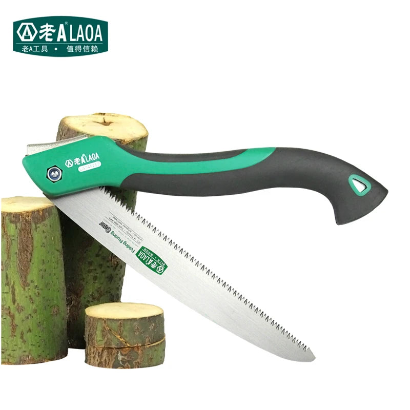 LAOA SK5 Folding Saw Household Hand Saw Felling Saw Garden Pruning ToolS