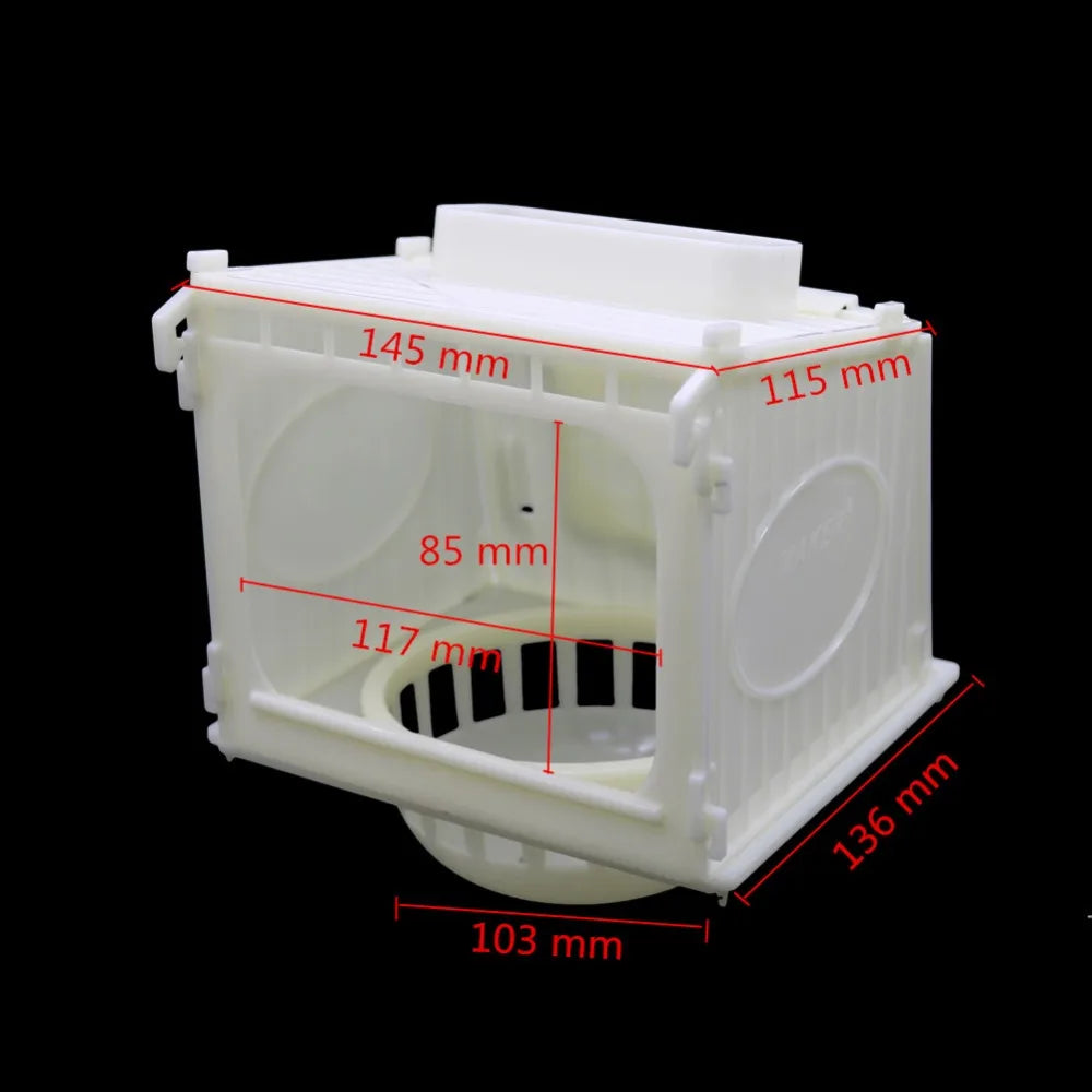 1 Pcs Bird Supplies Removable Bird Nest White High Quality Plastic Bird House Parrot Cage Pet Tool