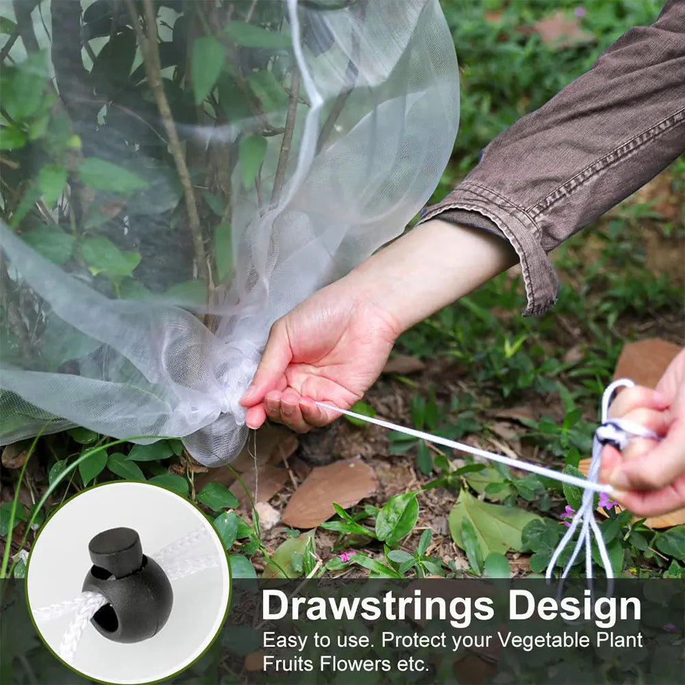 Plant Protection Bag Cover Netting Mesh for Fruit Vegetable Tree Barrier Strawberry Grapes Pest Control Anti-Bird Garden Tools