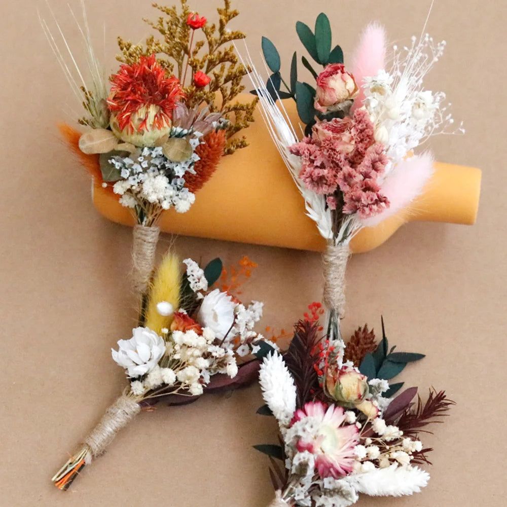 Mini Floral Branches Artifical Plant Home Decoration  Christmas Xmas Wedding Party Arranging Dried Flower Ornament Crafts