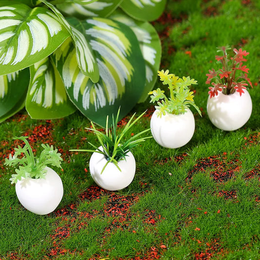 Dollhouse Dollhouse Dollhouse Accessories Miniature Model Micro Landscape Decoration Mini Simulation Succulent Plant Potting