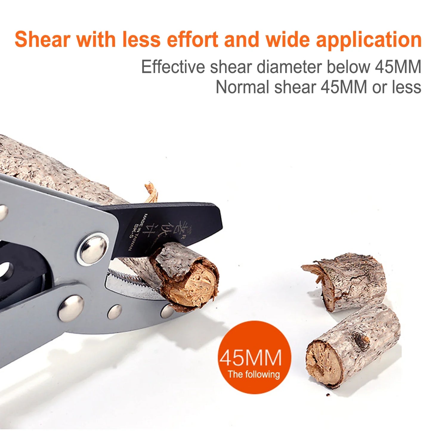 Garden Tree Pruning Shears High Branch Pruning Tool  Long Reach Aluminium Handle Fruit Knife Picker Pruner Garden Tools