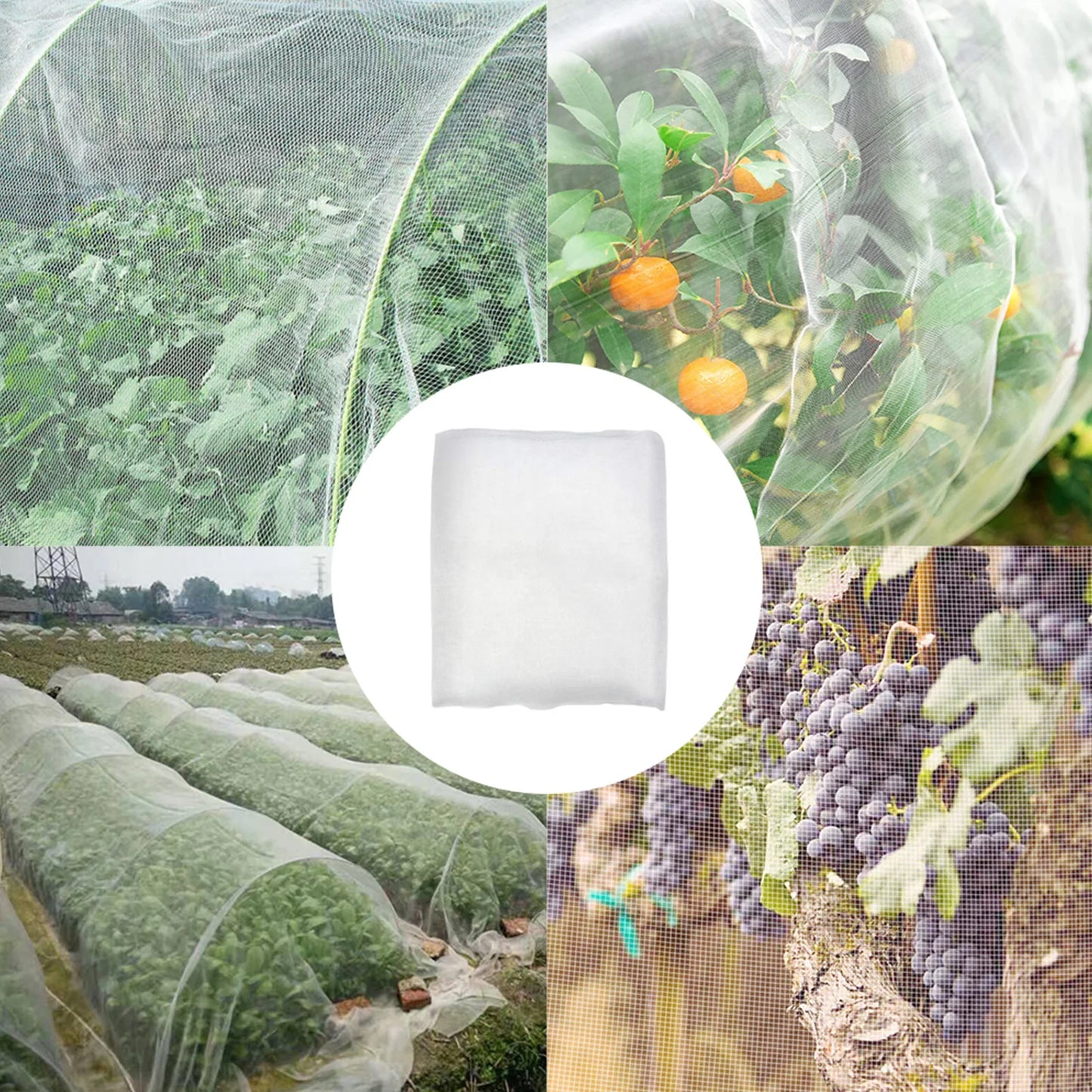 Garden Plant Insect Net Mosquito Pest Nets Insect Bird Barriers Mesh Plants Vegetables Protection Nets Gardening Accesorries