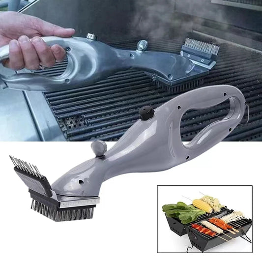 Barbecue Grill Cleaning Brush Portable Barbecue Grill Steam Cleaning Tool Steam or Gas Accessories BBQ Tool Cleaner Kitchen Tool