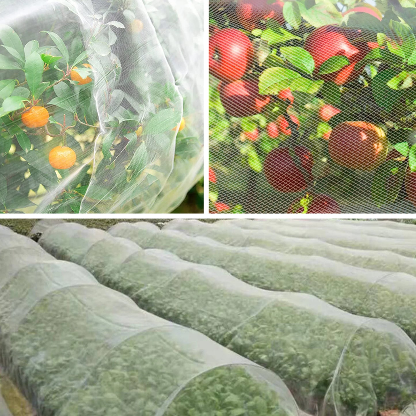 Garden Plant Insect Net Mosquito Pest Nets Insect Bird Barriers Mesh Plants Vegetables Protection Nets Gardening Accesorries