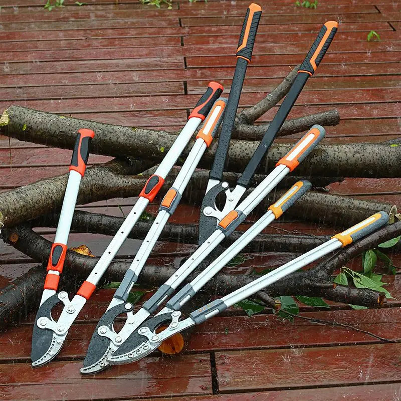 DTBD Adjustable Pruning Shears High Branch Garden Tree Pruning Shears Telescopic Branch Pruner Shears Fruit Knife Garden Tools